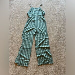 Amuse Society Striped Jumpsuit
